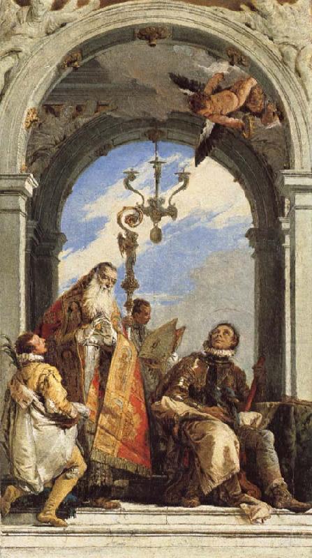 Saints Maximus and Oswald, Giovanni Battista Tiepolo